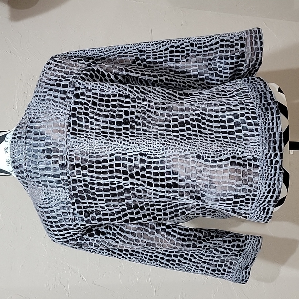 Ruby Rd. animal print jacket - Picture 2 of 7